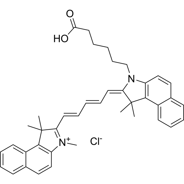 CY5.5-COOH chloride (Cyanine 5.5 carboxylic acid chloride) 2410537-32-3
